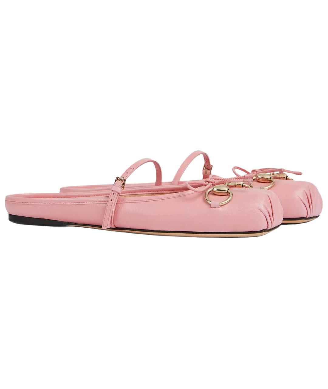 GUCCI Фуксия мюли, фото 3