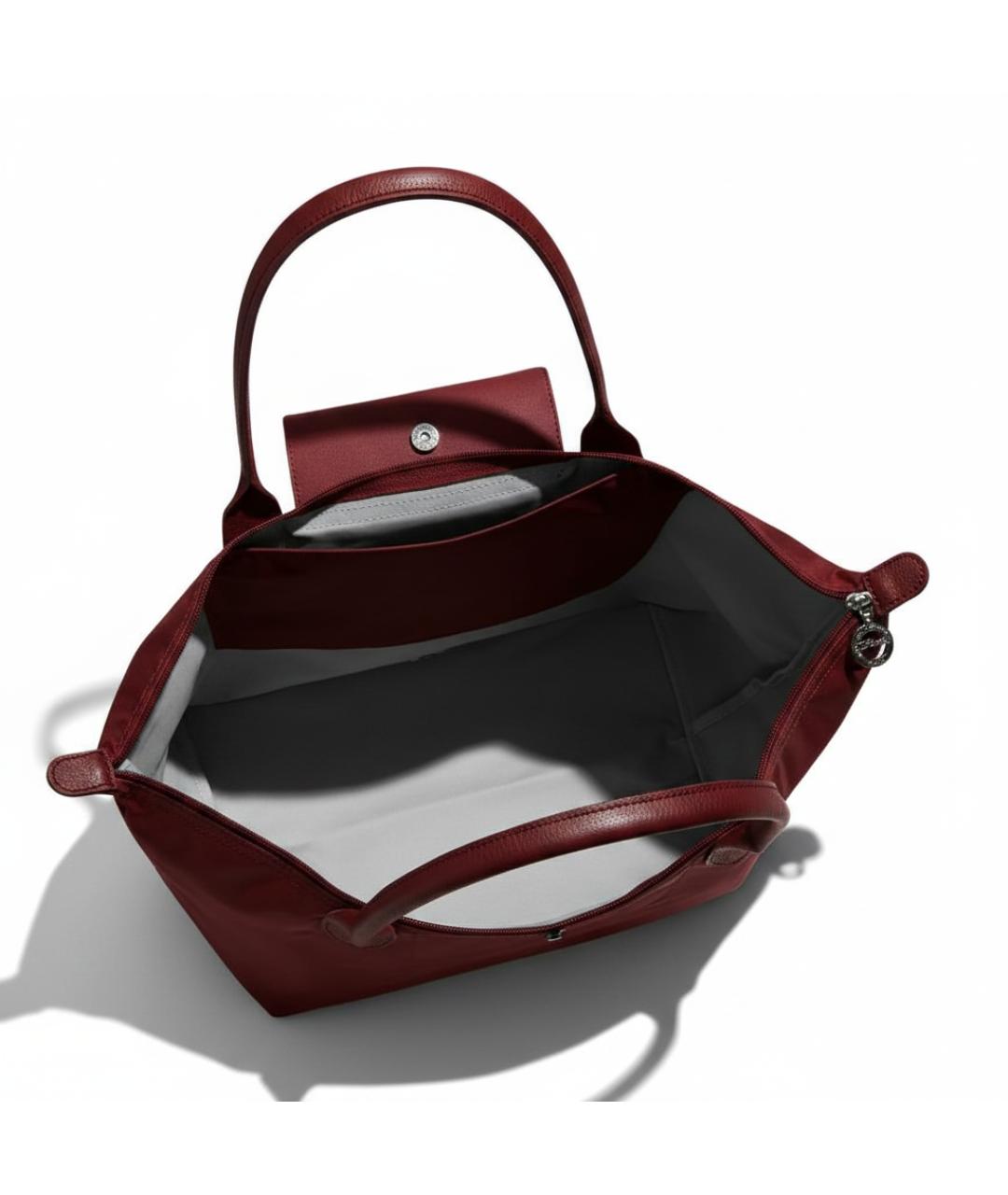 LONGCHAMP Бордовая сумка через плечо, фото 4