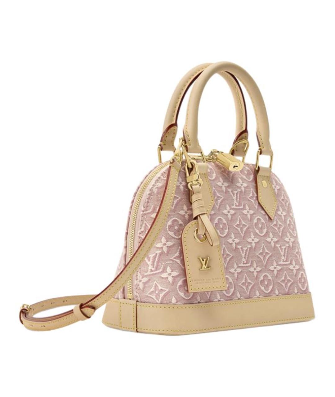 LOUIS VUITTON Розовая сумка через плечо, фото 2