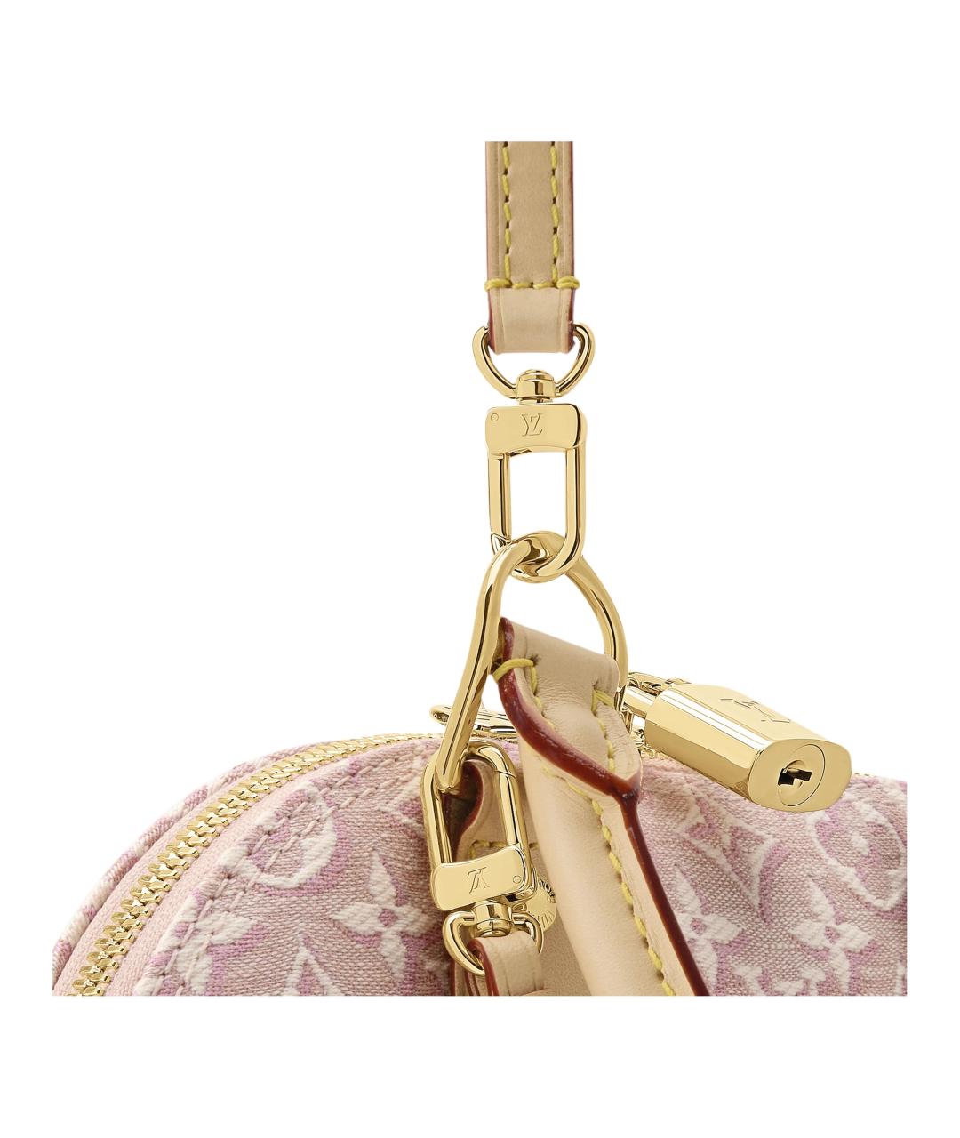 LOUIS VUITTON Розовая сумка через плечо, фото 5