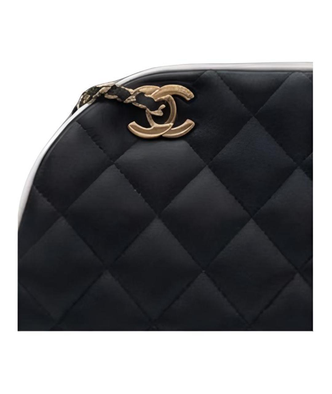 CHANEL Черная сумка через плечо, фото 3