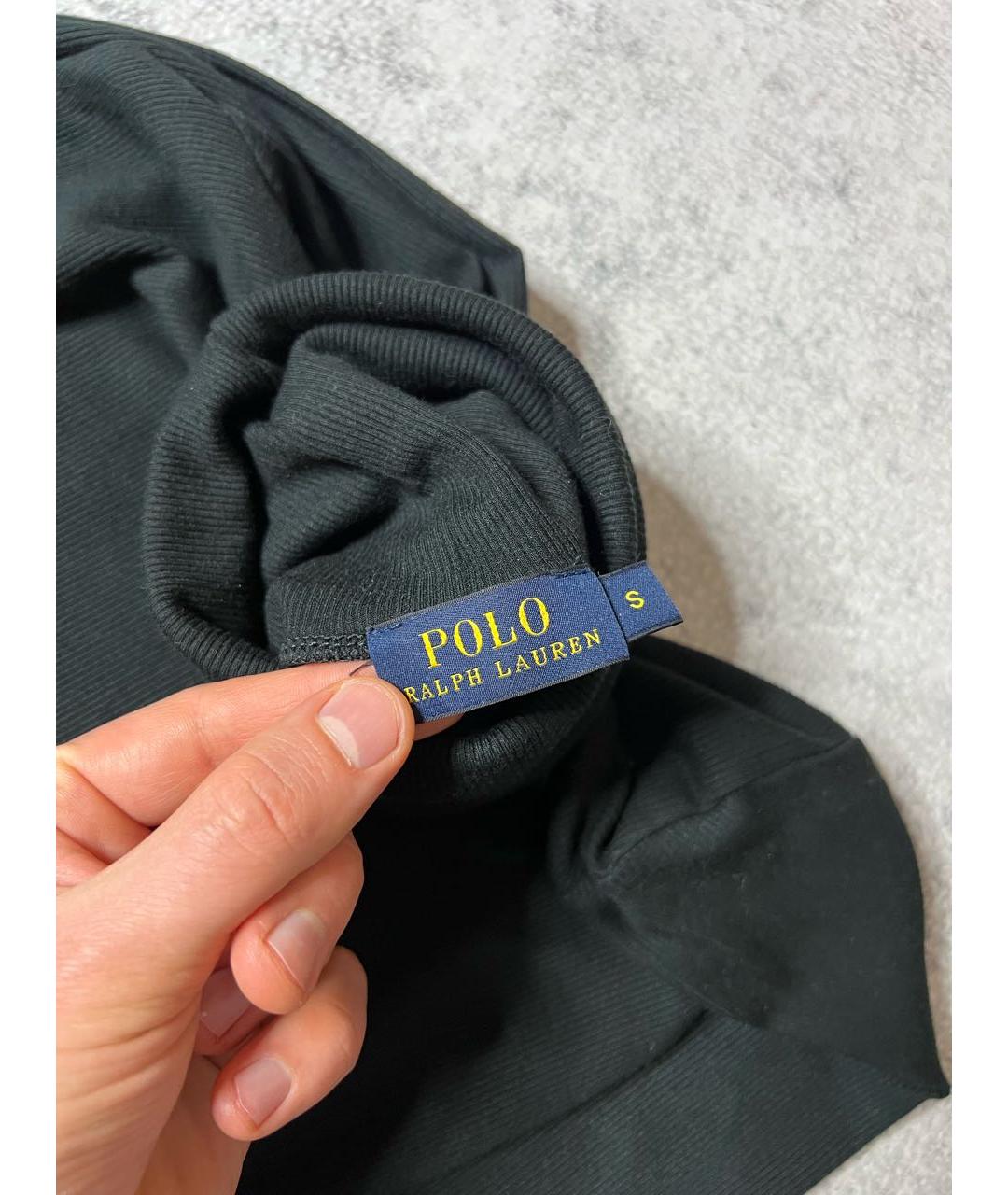 RALPH LAUREN Черная водолазка, фото 7