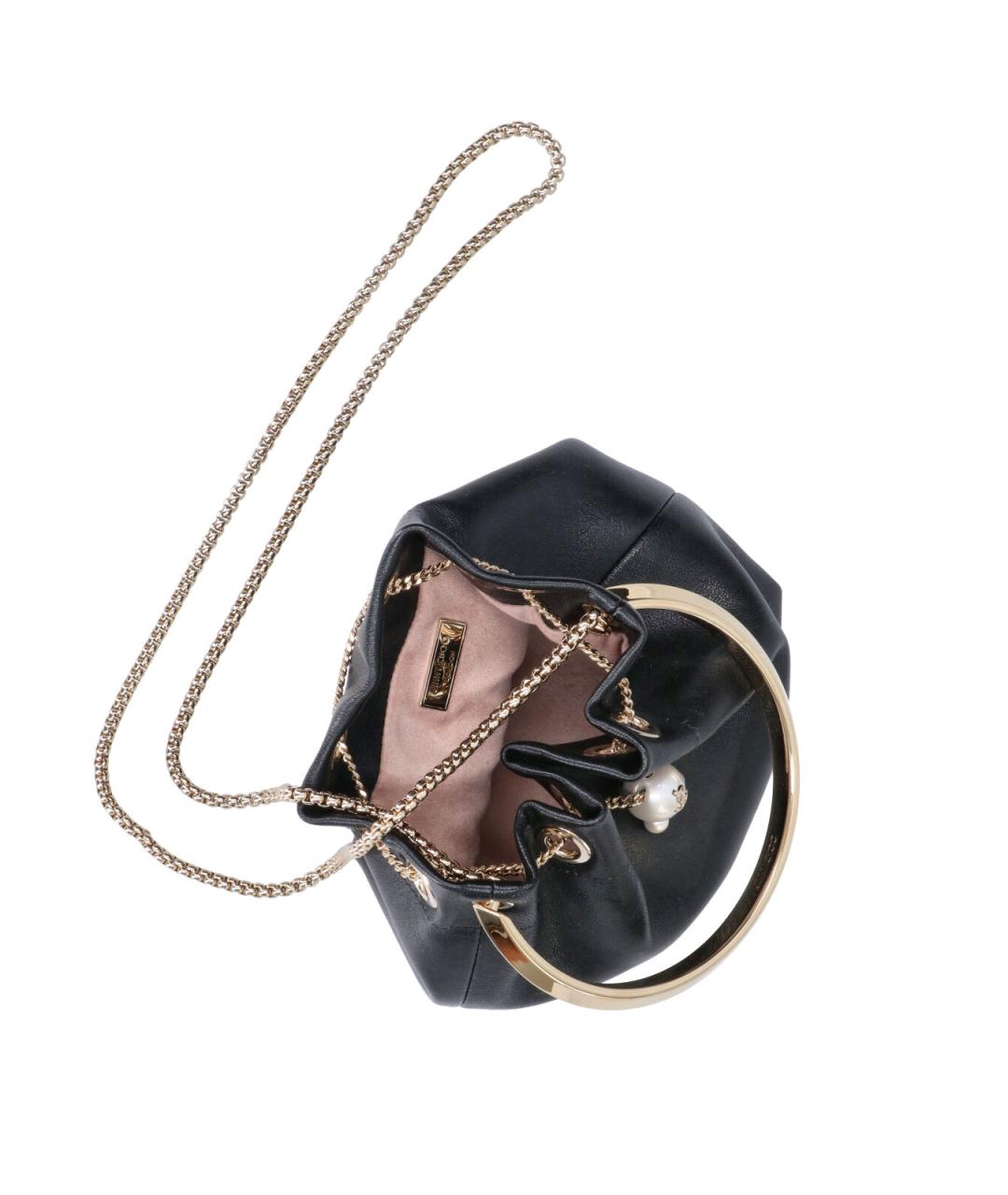 JIMMY CHOO Черная сумка через плечо, фото 4