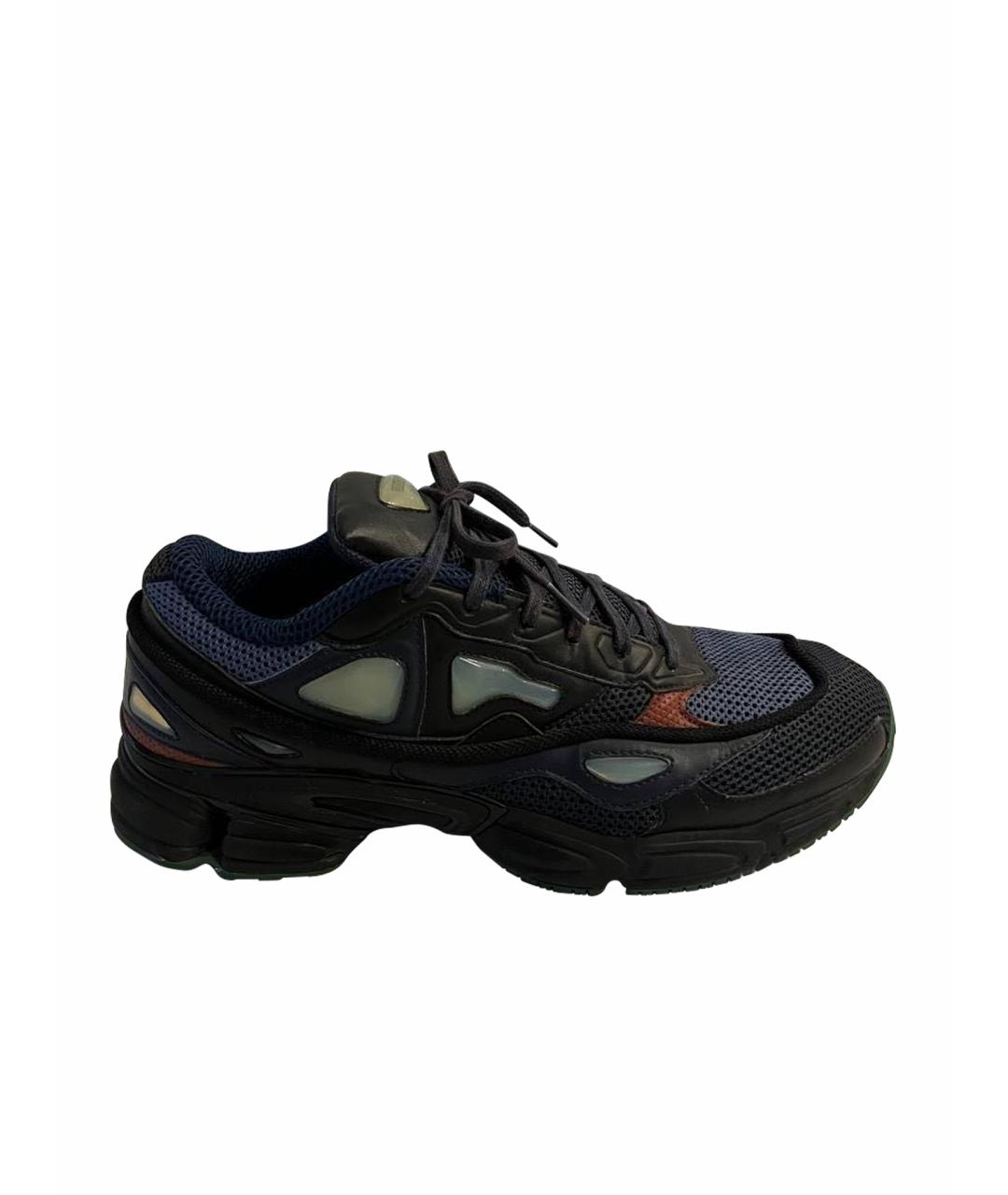 ADIDAS X RAF SIMONS Темно-синие низкие кроссовки / кеды, фото 6
