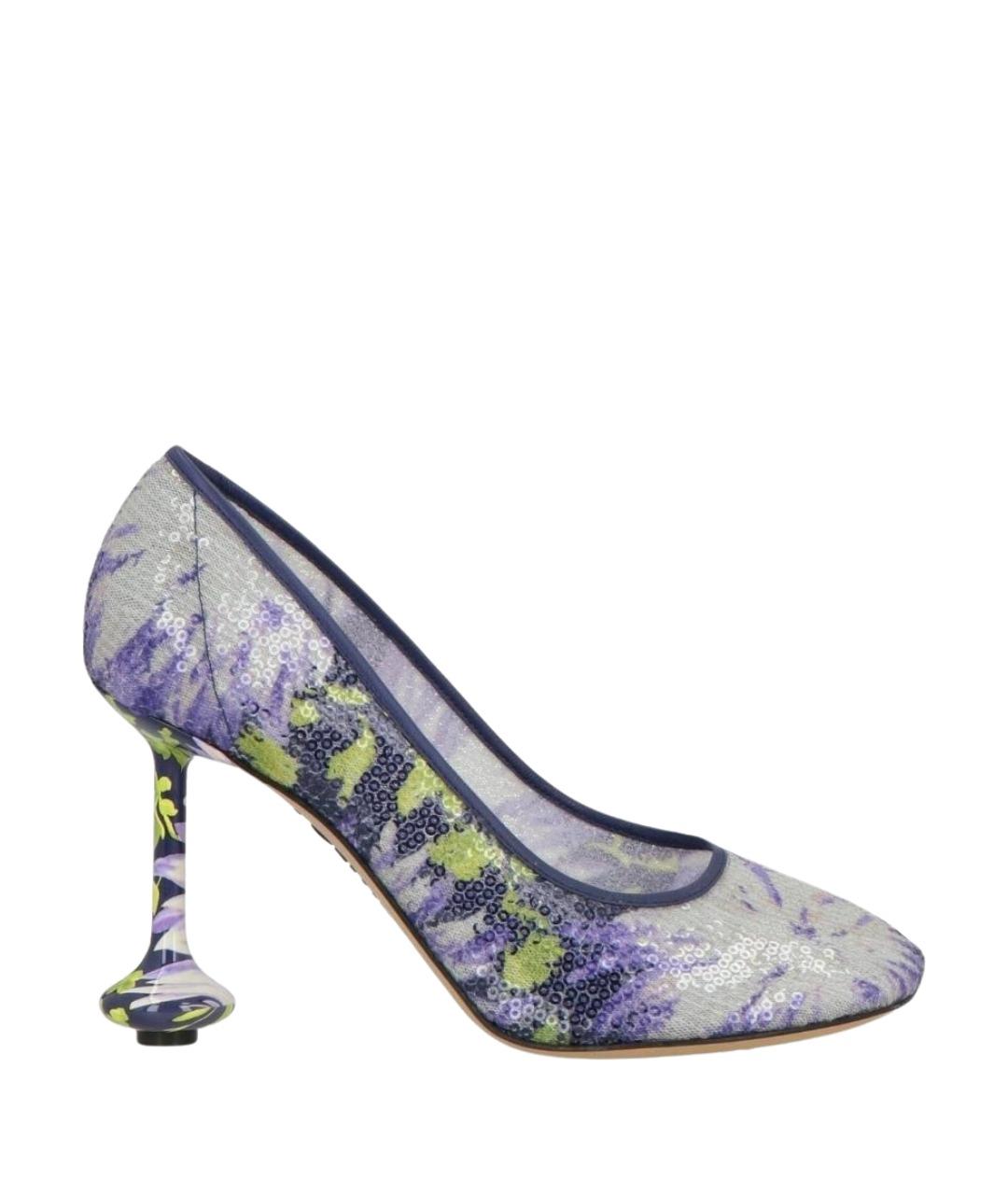 LOEWE Фиолетовые туфли, фото 1