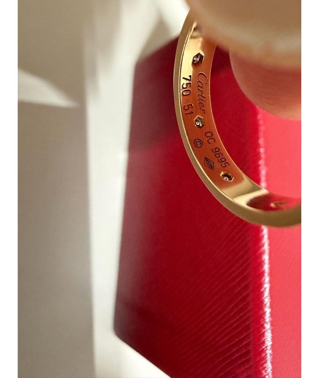 CARTIER Золотое кольцо из розового золота, фото 8