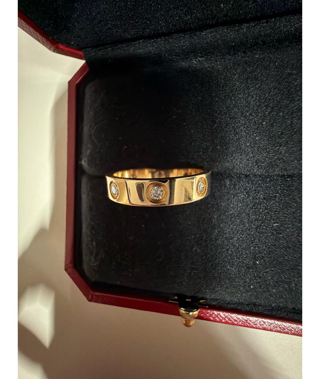 CARTIER Золотое кольцо из розового золота, фото 4
