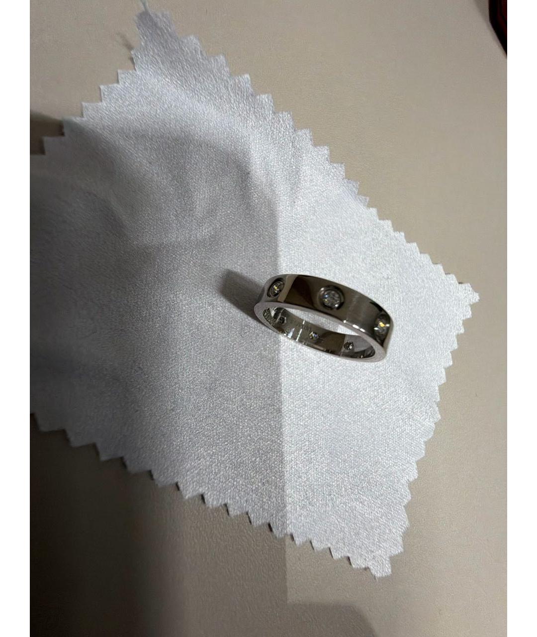CARTIER Серое кольцо из белого золота, фото 5
