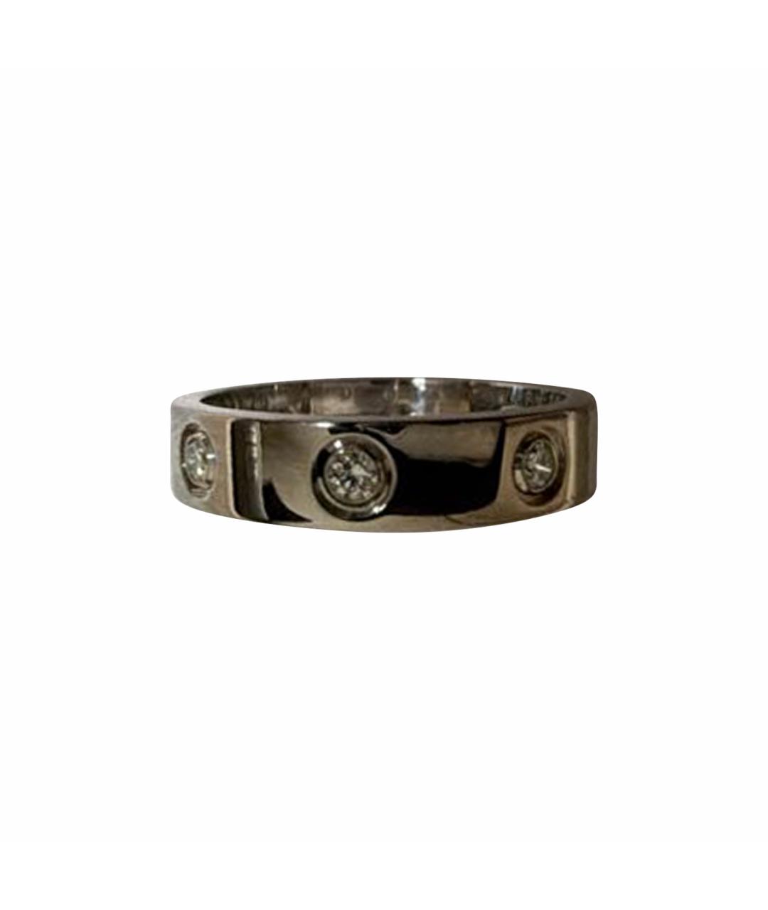 CARTIER Серое кольцо из белого золота, фото 1