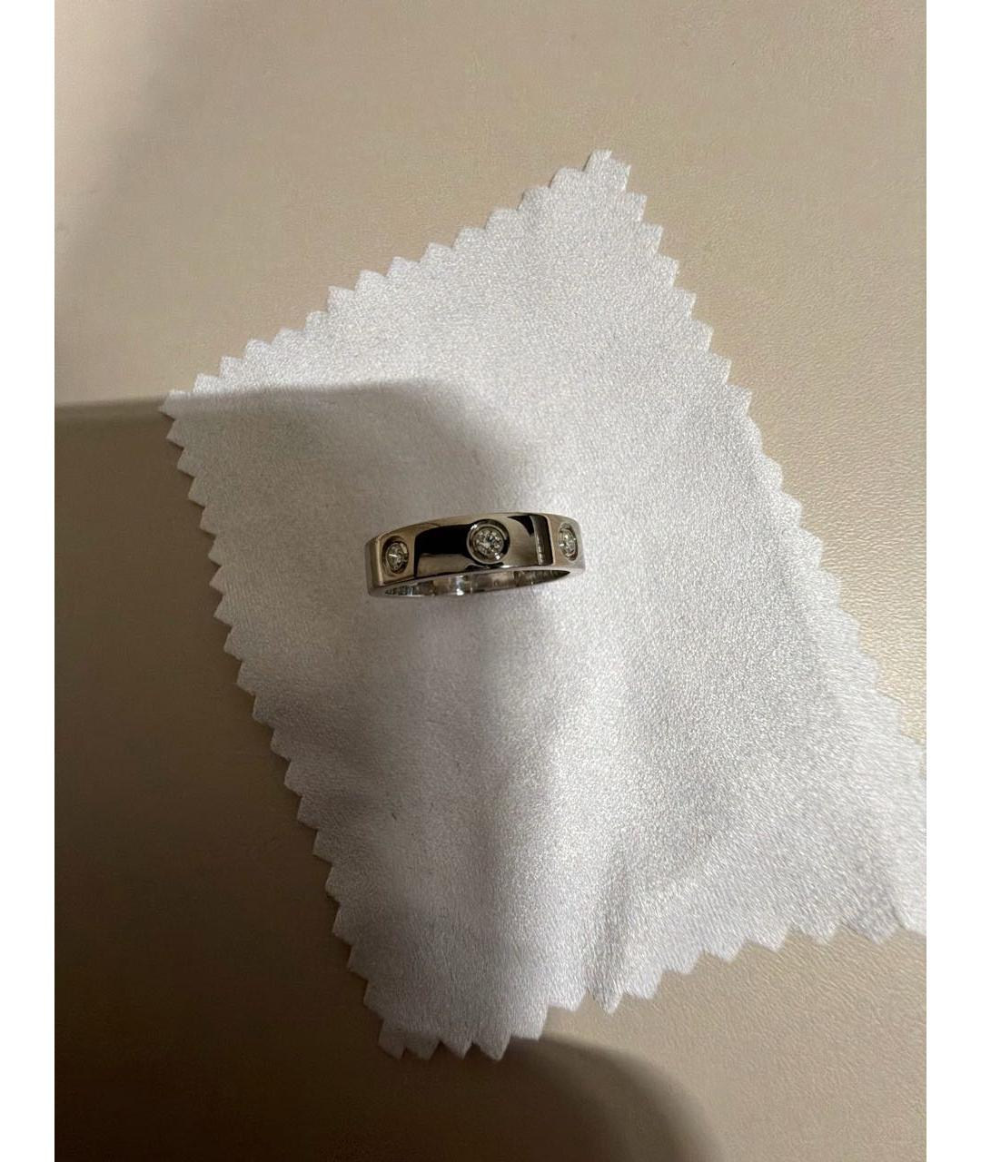 CARTIER Серое кольцо из белого золота, фото 9