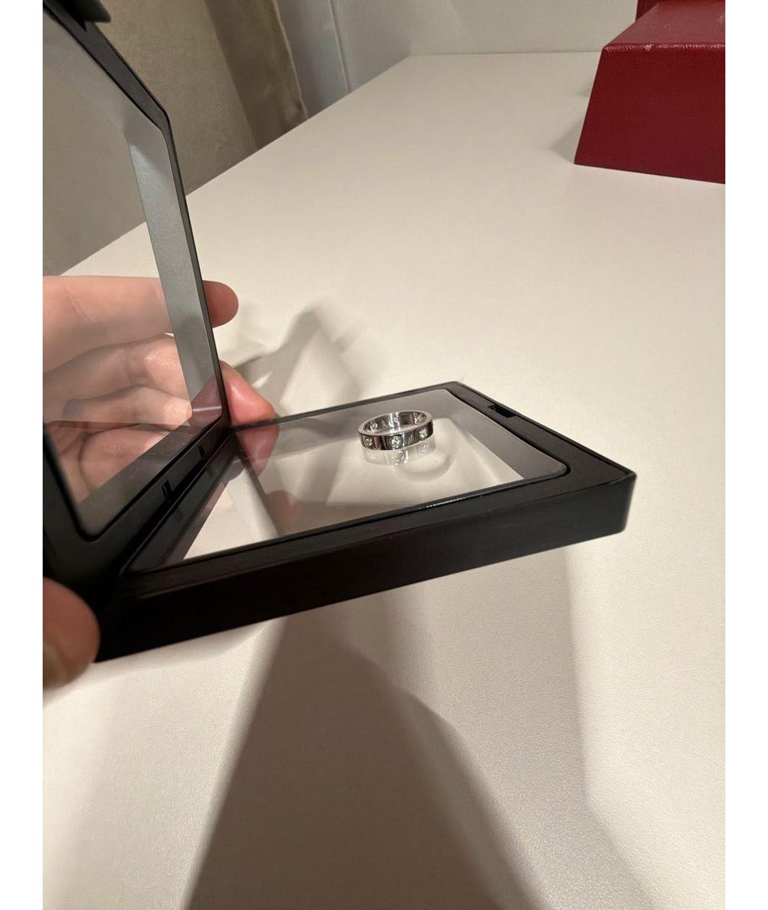 CARTIER Серое кольцо из белого золота, фото 7