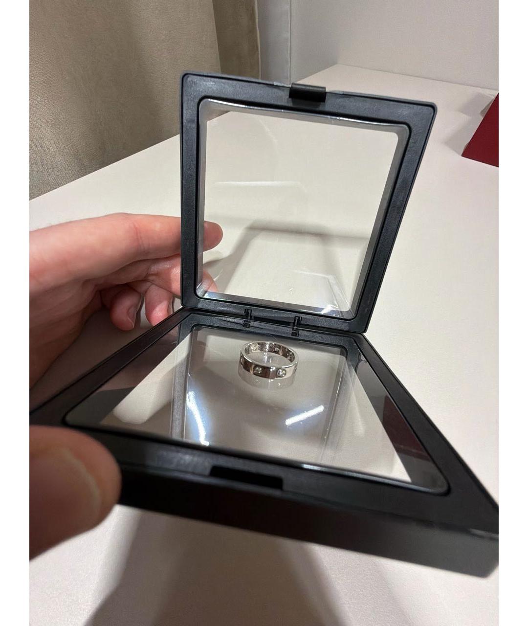 CARTIER Серое кольцо из белого золота, фото 3