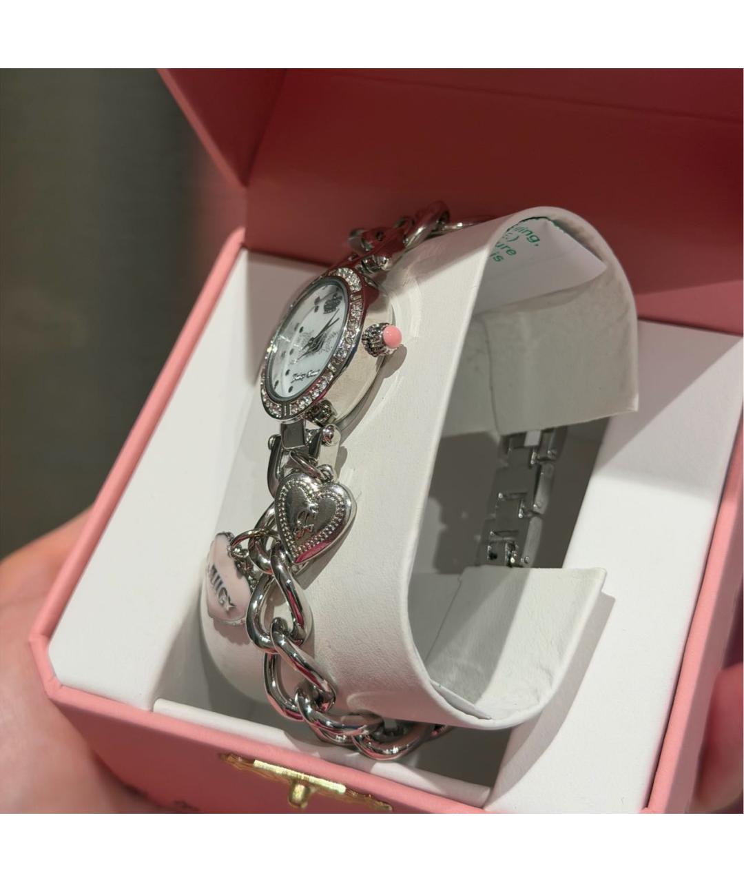 JUICY COUTURE Серебряные часы, фото 3