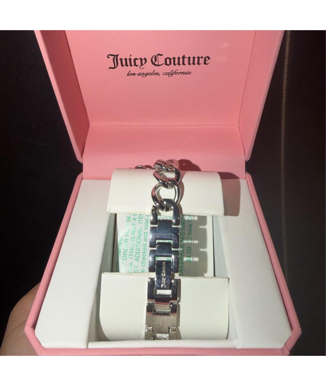 JUICY COUTURE Серебряные часы, фото 6