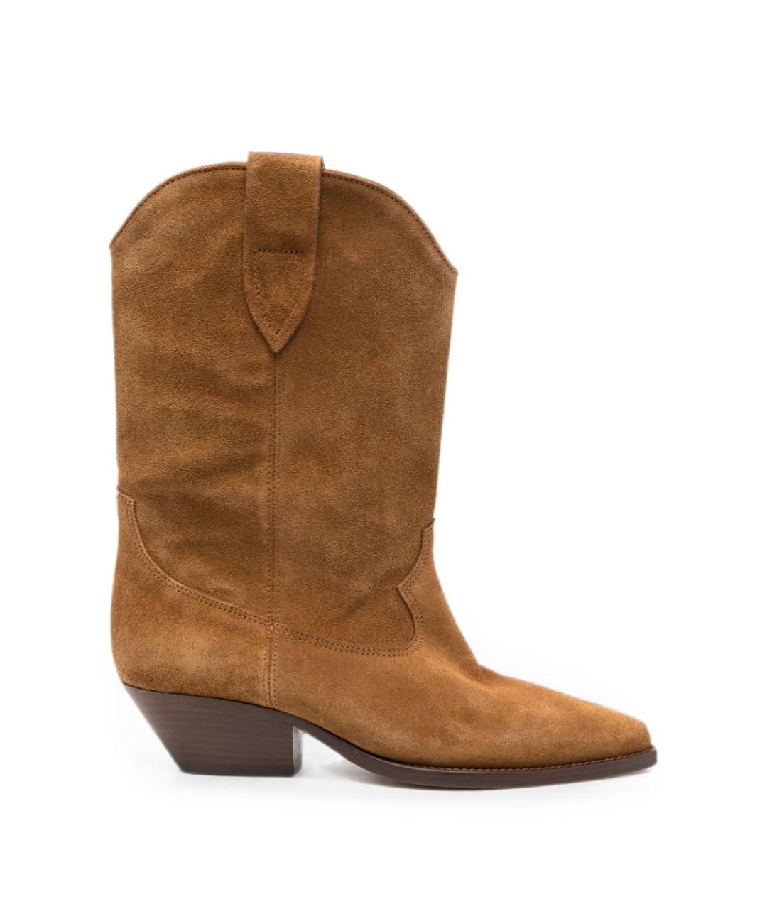 ISABEL MARANT Коричневые замшевые ботинки, фото 1