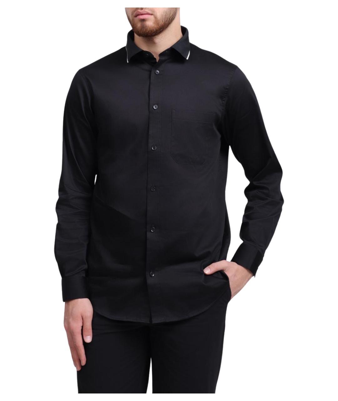 ARMANI EXCHANGE Черная кэжуал рубашка, фото 1