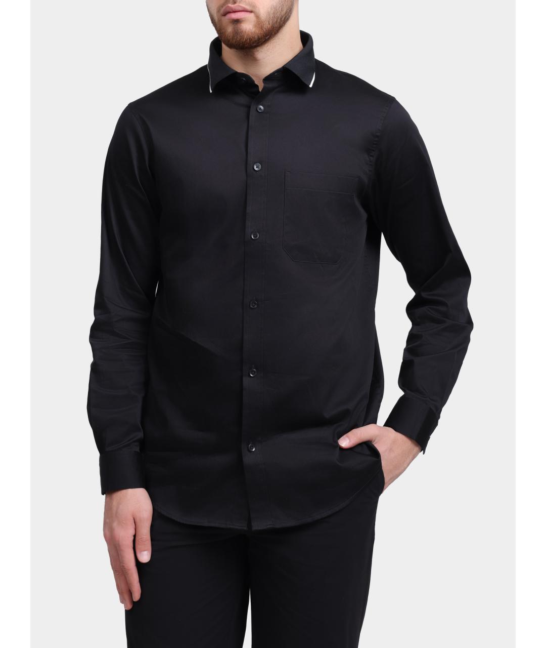 ARMANI EXCHANGE Черная кэжуал рубашка, фото 6