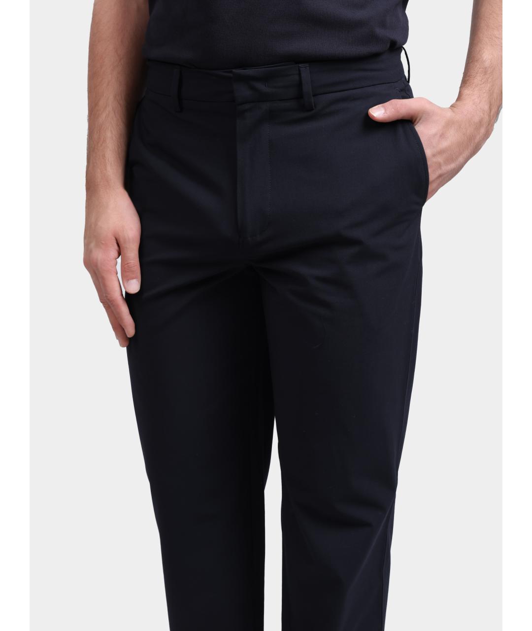 ARMANI EXCHANGE Темно-синие повседневные брюки, фото 4