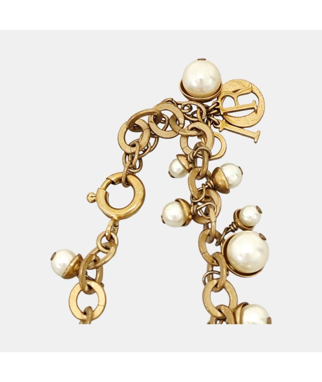 CHRISTIAN DIOR Золотое колье, фото 3