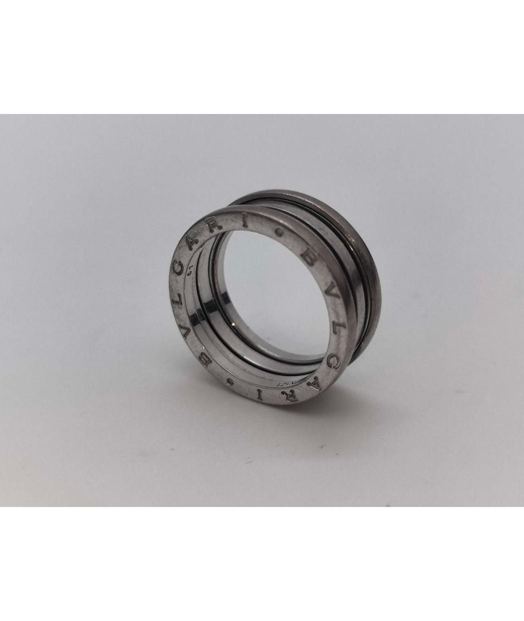 BVLGARI Серебряное кольцо из белого золота, фото 2
