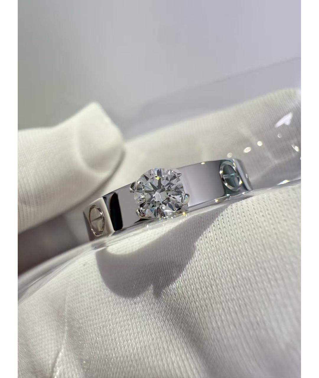 CARTIER Серебряное кольцо из белого золота, фото 3
