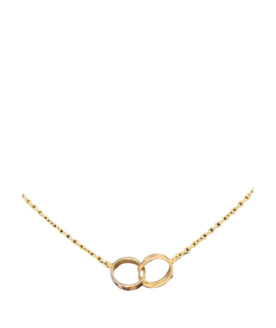 CARTIER Золотая подвеска, фото 1