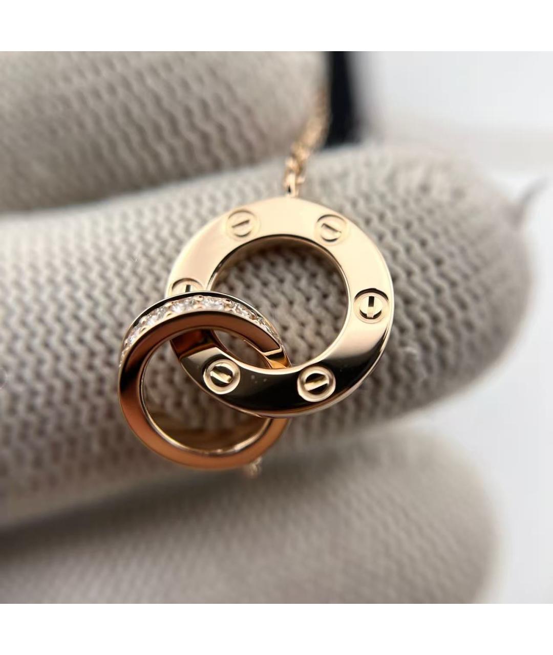 CARTIER Золотая подвеска, фото 5