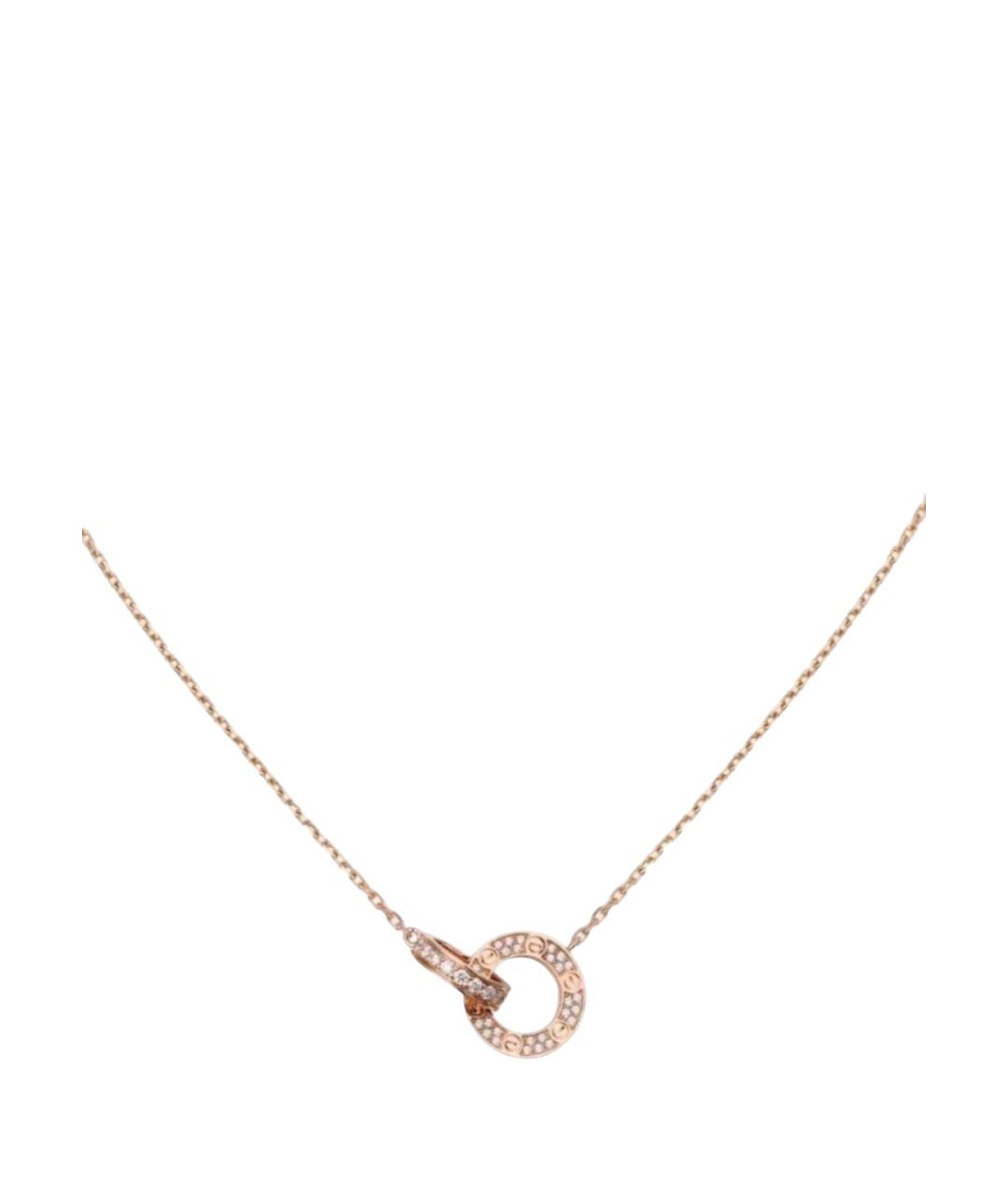CARTIER Золотая подвеска, фото 1