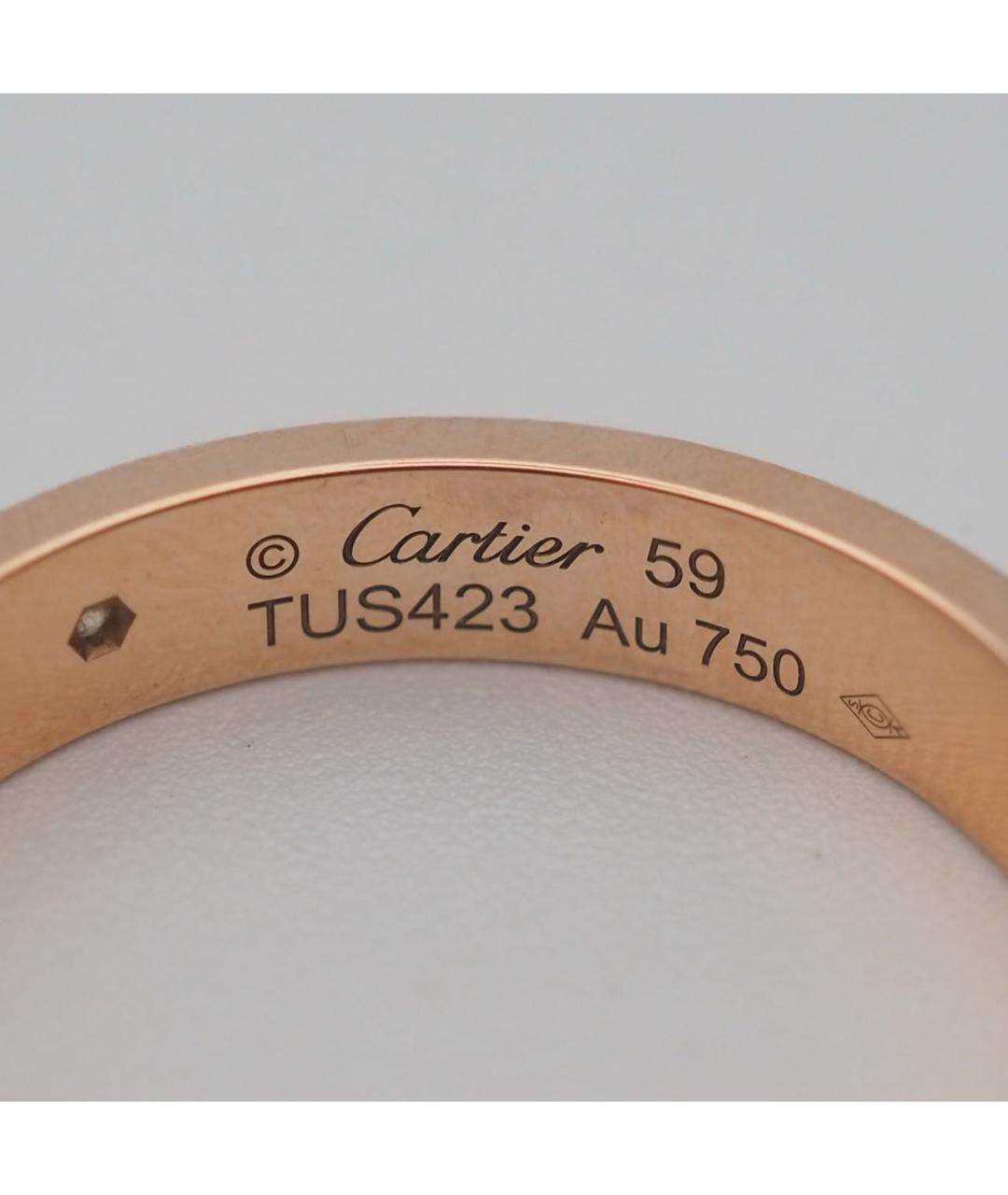 CARTIER Золотое кольцо из розового золота, фото 3