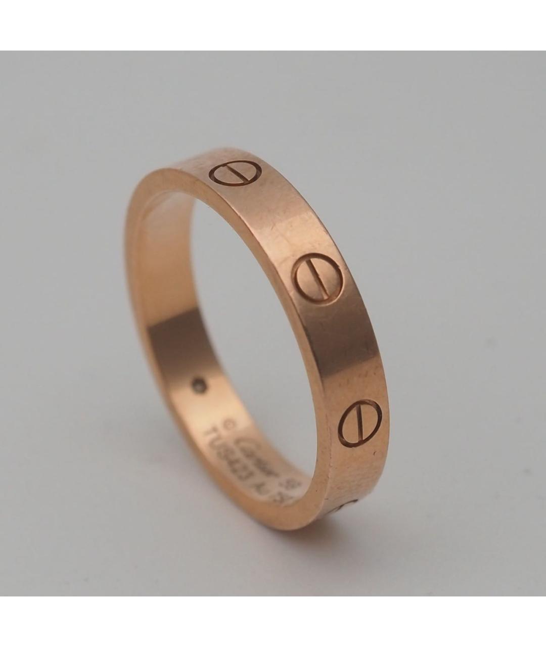CARTIER Золотое кольцо из розового золота, фото 5