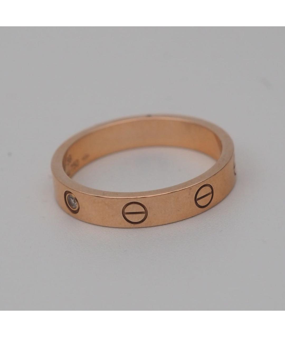 CARTIER Золотое кольцо из розового золота, фото 4