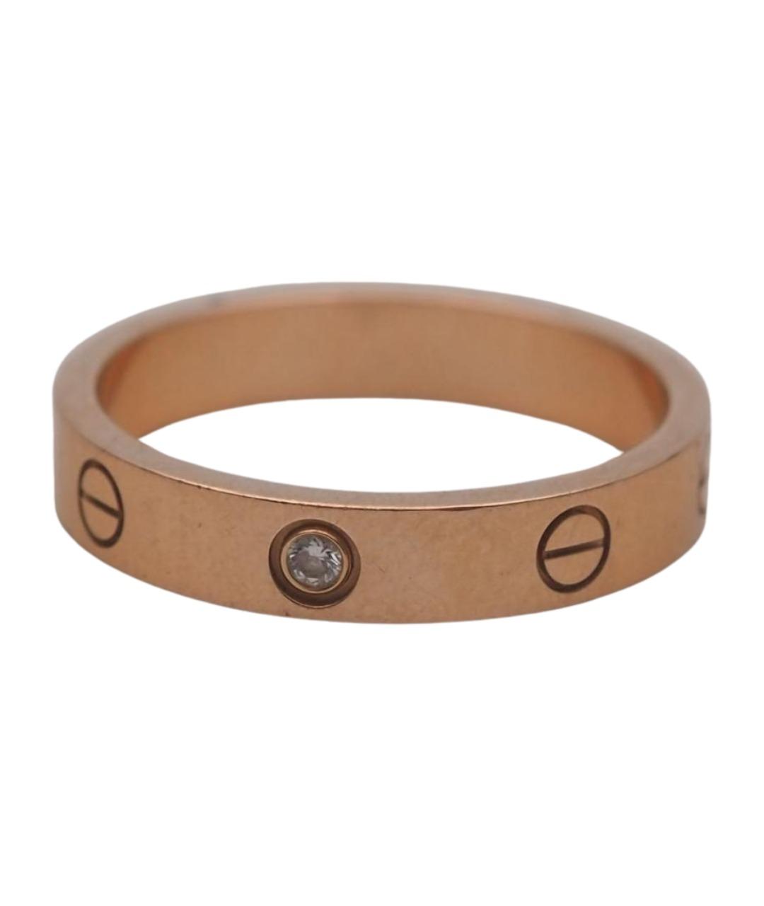 CARTIER Золотое кольцо из розового золота, фото 1
