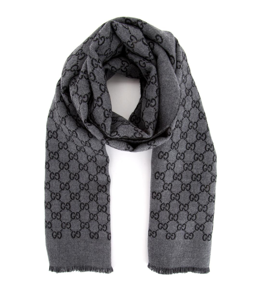GUCCI Шерстяной шарф, фото 1