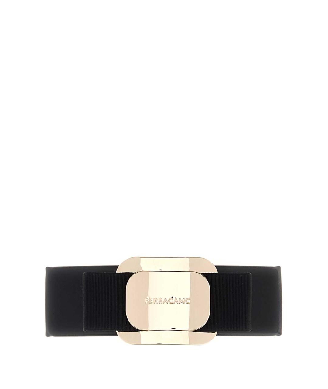 FERRAGAMO Черная заколка, фото 1