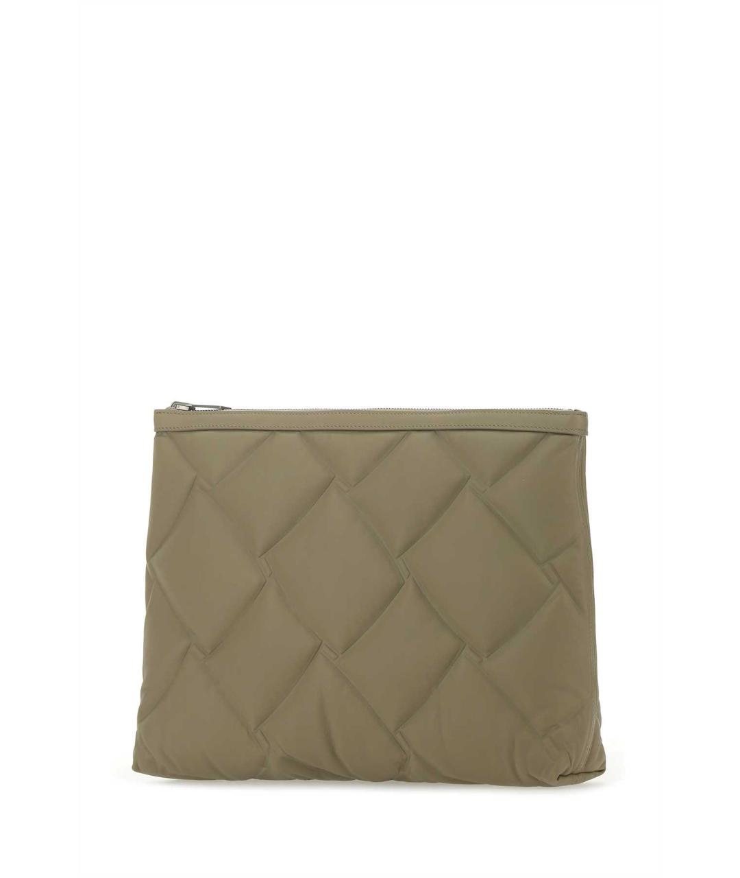 BOTTEGA VENETA Зеленая барсетка, фото 2
