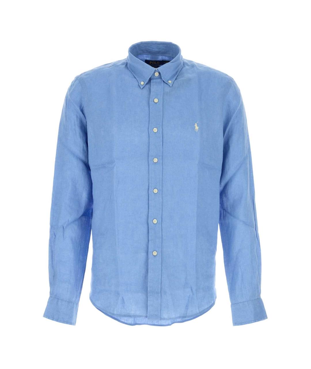 POLO RALPH LAUREN Синяя кэжуал рубашка, фото 1