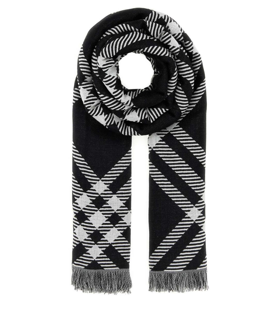 BURBERRY Мульти шерстяной шарф, фото 1