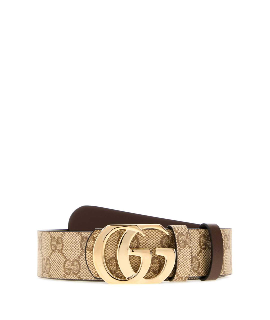 GUCCI Бежевый ремень, фото 1