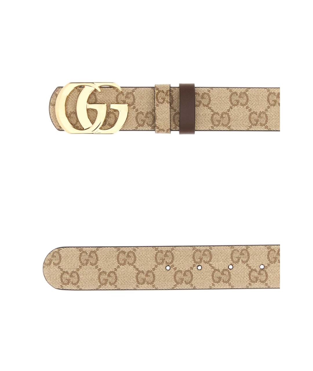 GUCCI Бежевый ремень, фото 2