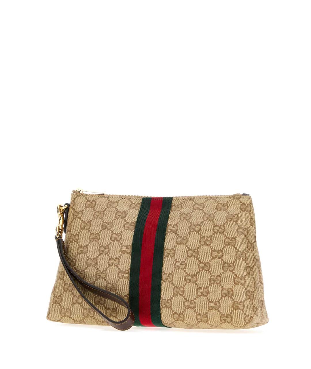 GUCCI Бежевая барсетка, фото 2