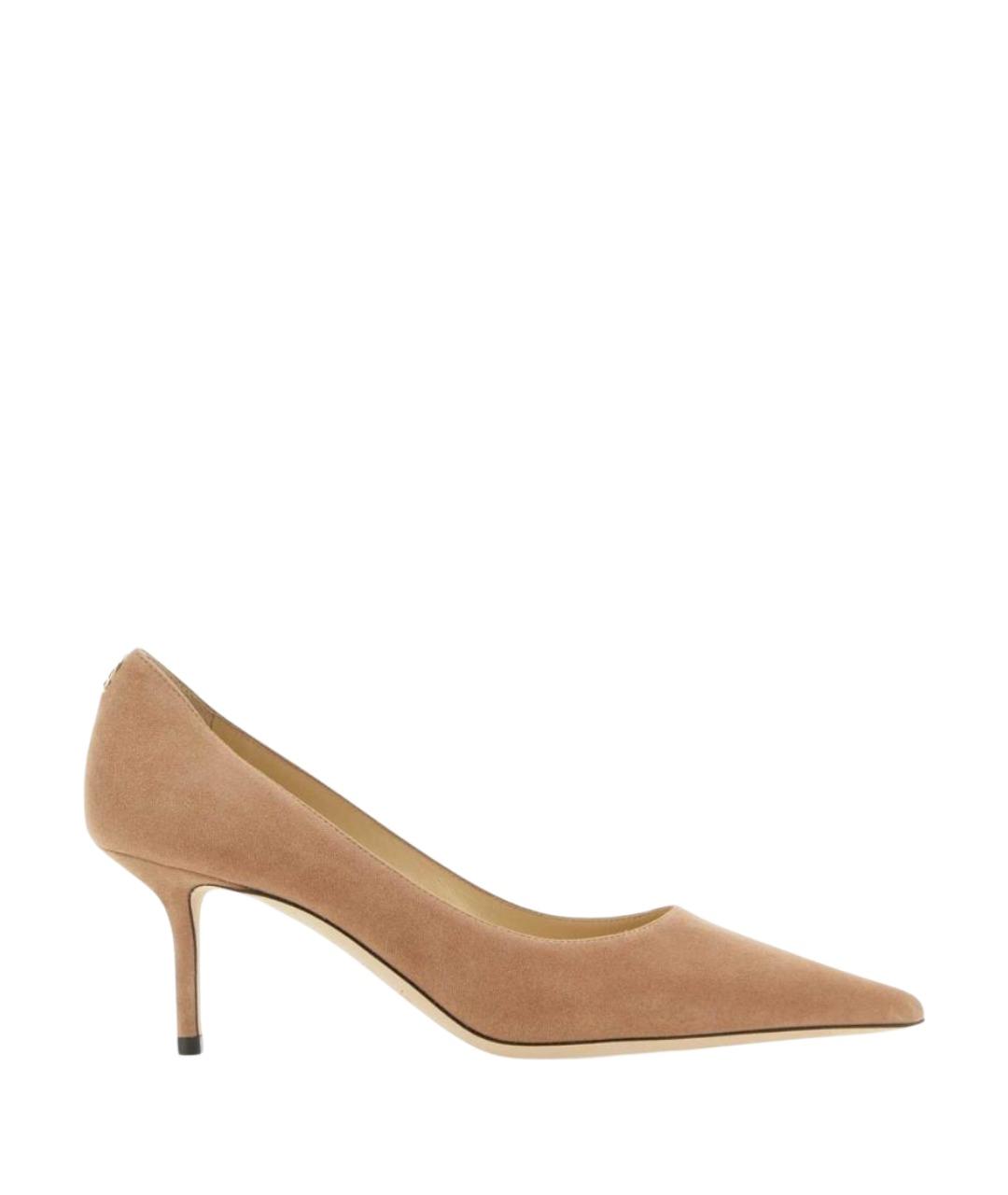 JIMMY CHOO Розовые замшевые туфли, фото 1