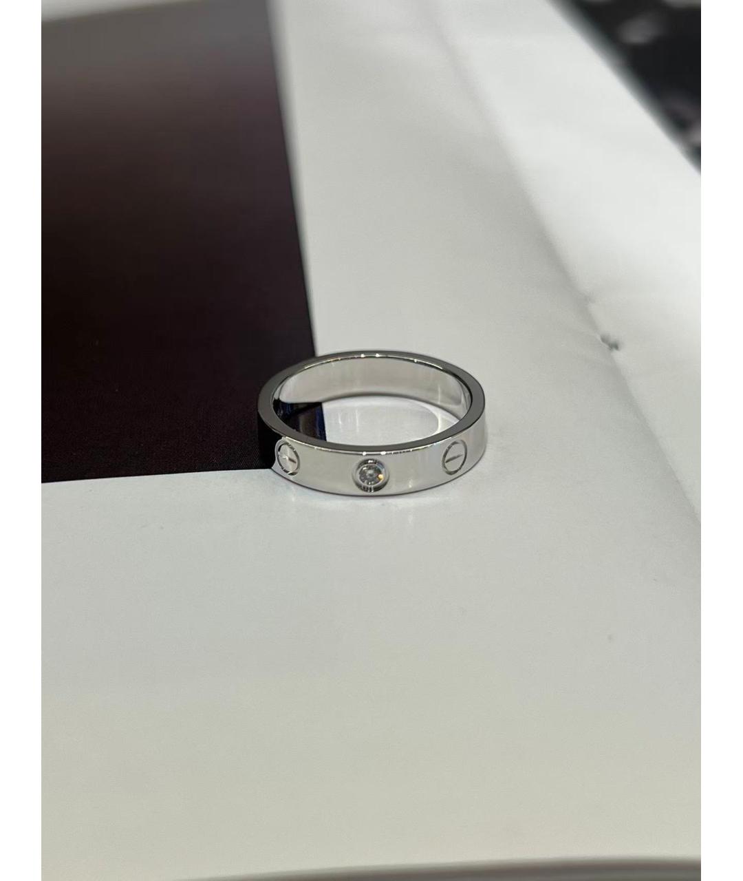 CARTIER Серебряное кольцо из белого золота, фото 3