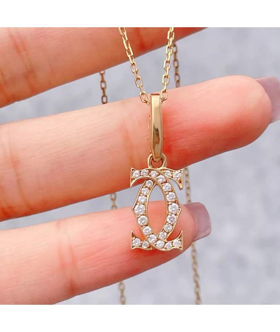 CARTIER Золотая подвеска, фото 6