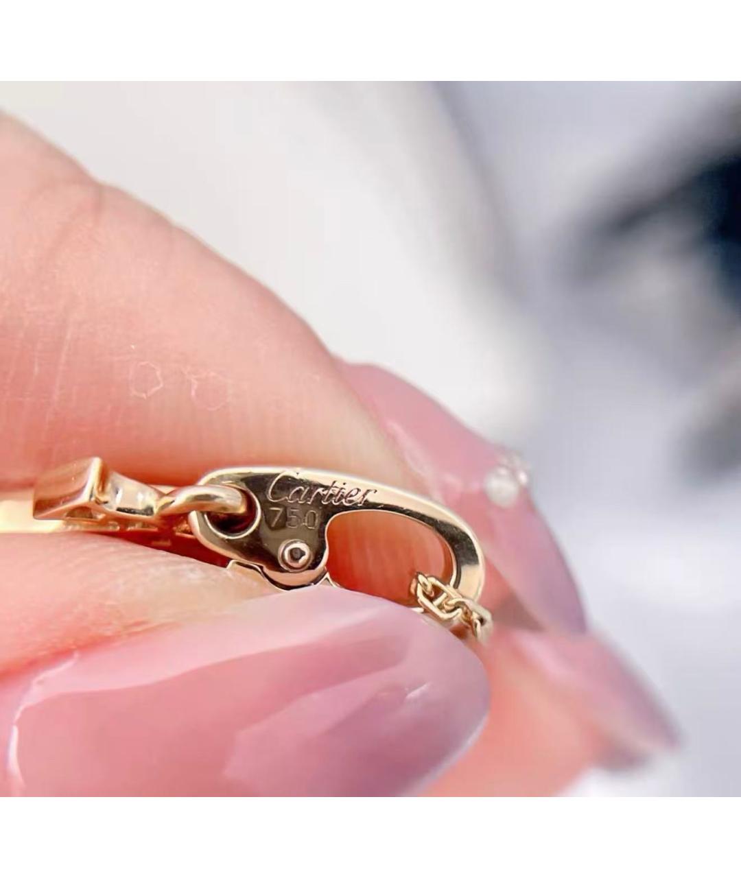 CARTIER Золотая подвеска, фото 5