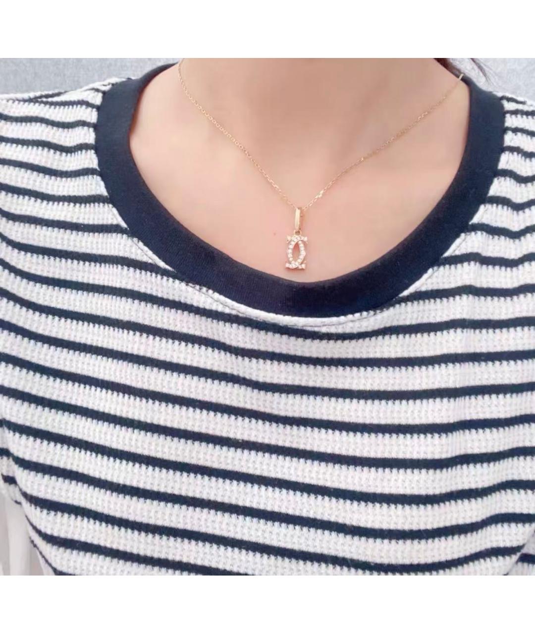 CARTIER Золотая подвеска, фото 3