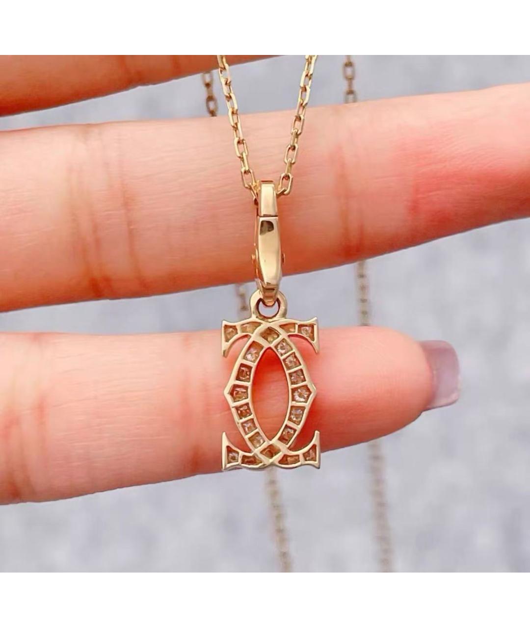 CARTIER Золотая подвеска, фото 4