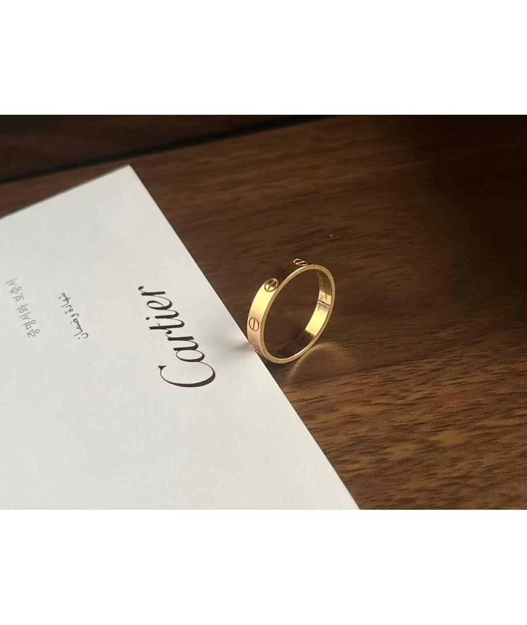 CARTIER Золотое кольцо, фото 2