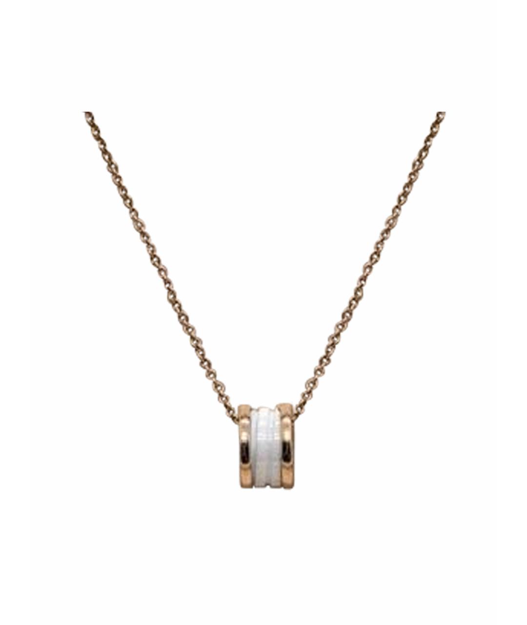 BVLGARI Золотое колье из розового золота, фото 1