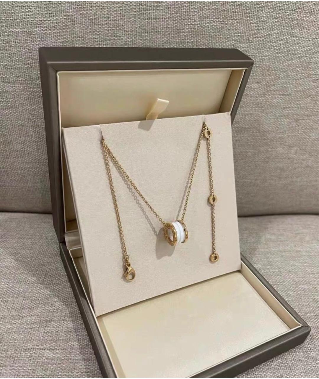 BVLGARI Золотое колье из розового золота, фото 3
