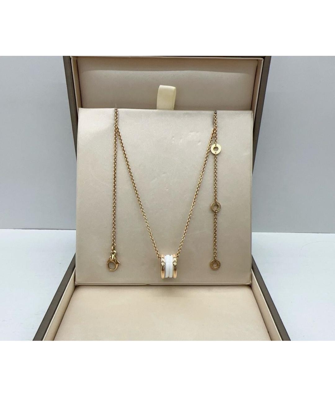 BVLGARI Золотое колье из розового золота, фото 6
